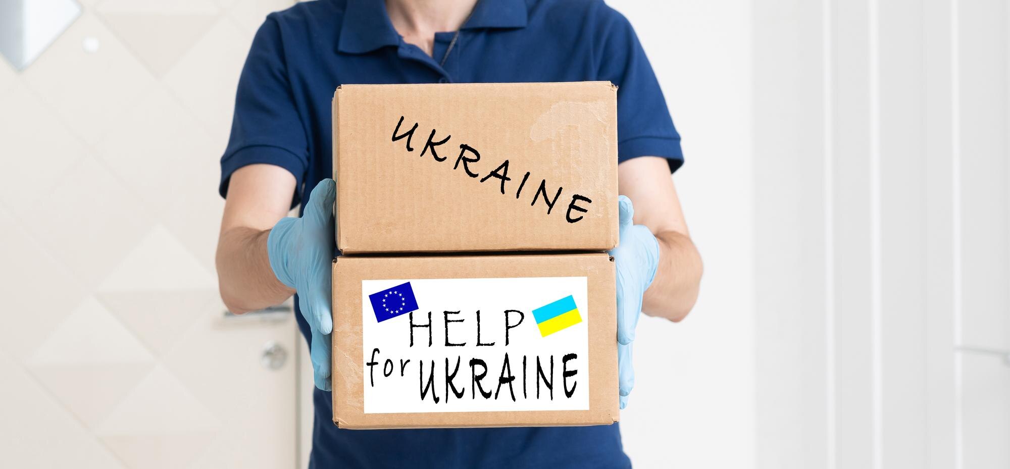 Pomoc humanitarna dla Ukrainy w związku z wojną Dobroczynność i pomoc potrzebującym wsparcie uchodźców
